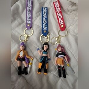 K-pop Demon Hunters Keychain Set